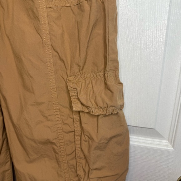 Aerie High Waisted Go-For-It Baggy Cargo Pant 100% Cotton Size Small GUC - Picture 3 of 9